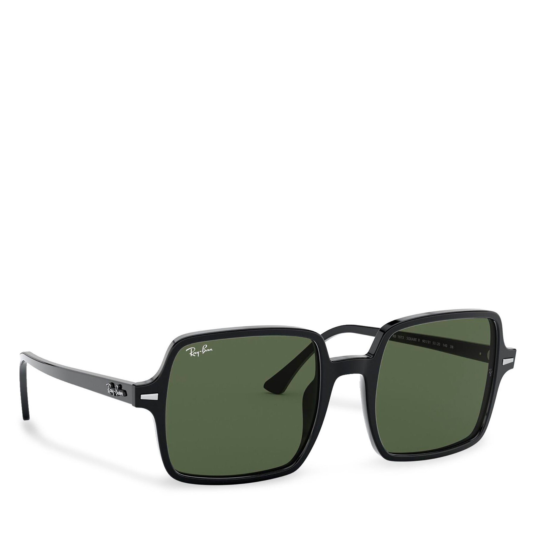 Sonnenbrillen Ray-Ban Square II 0RB1973 901/31 Schwarz von Ray-Ban