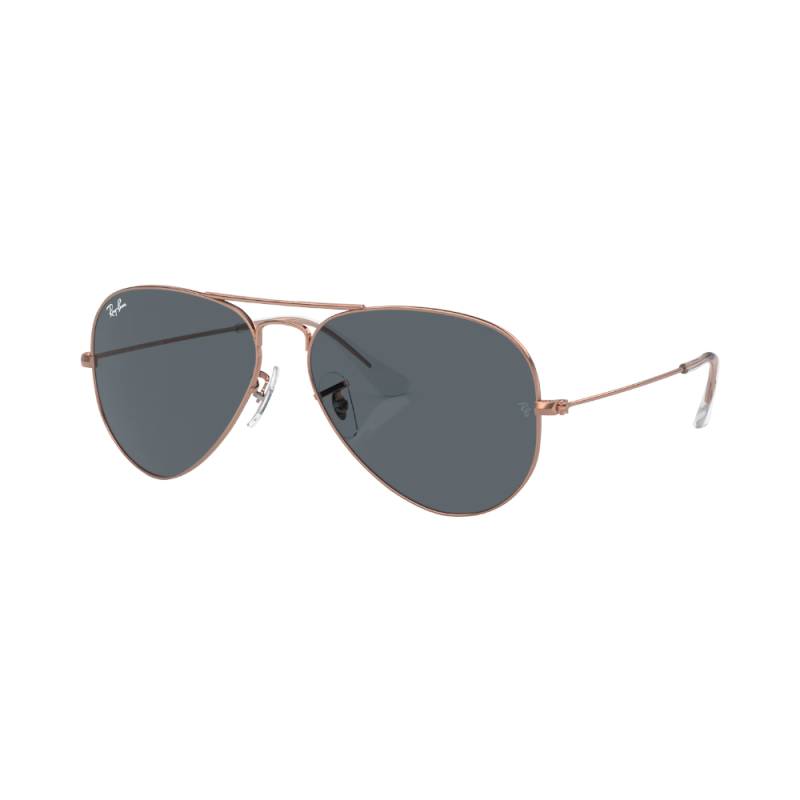 Ray-Ban AVIATOR LARGE METAL Blau auf Rotgold L von RayBan