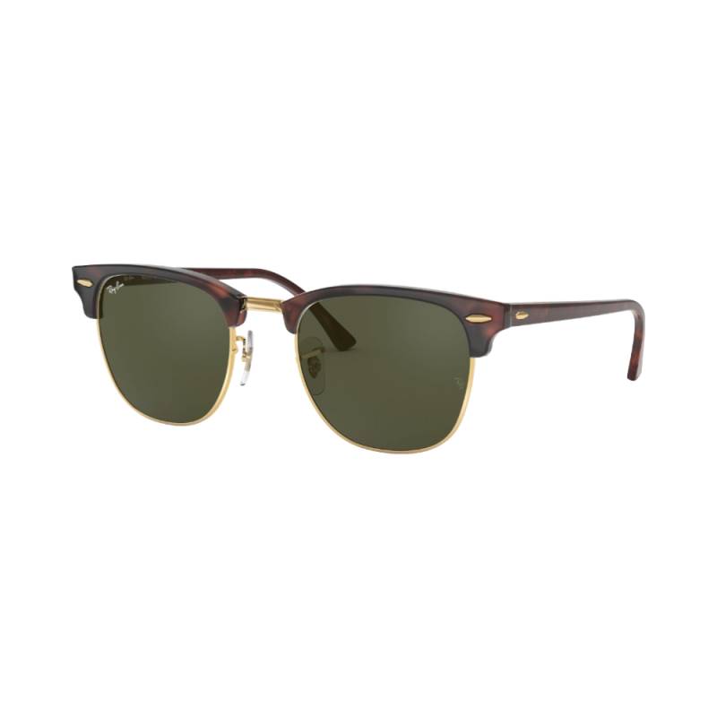 Ray-Ban CLUBMASTER RB3016 - W0366 51-21 Mock/Green von RayBan