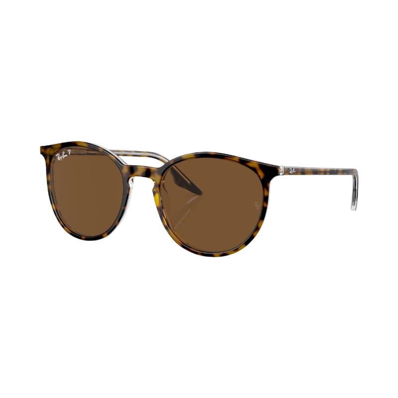 Ray-Ban RB2204 Braun polarisiert, Havanna/Transparent M von RayBan