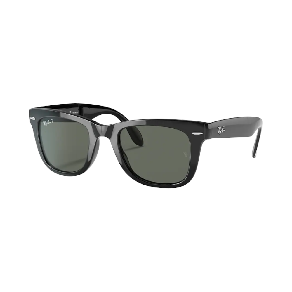 Ray-Ban RB4105 - 601-58 Pol.54-20 Folding Wayfarer von RayBan