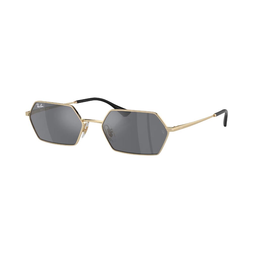 Ray-Ban YEVI Dunkelgrau auf Gold L von RayBan