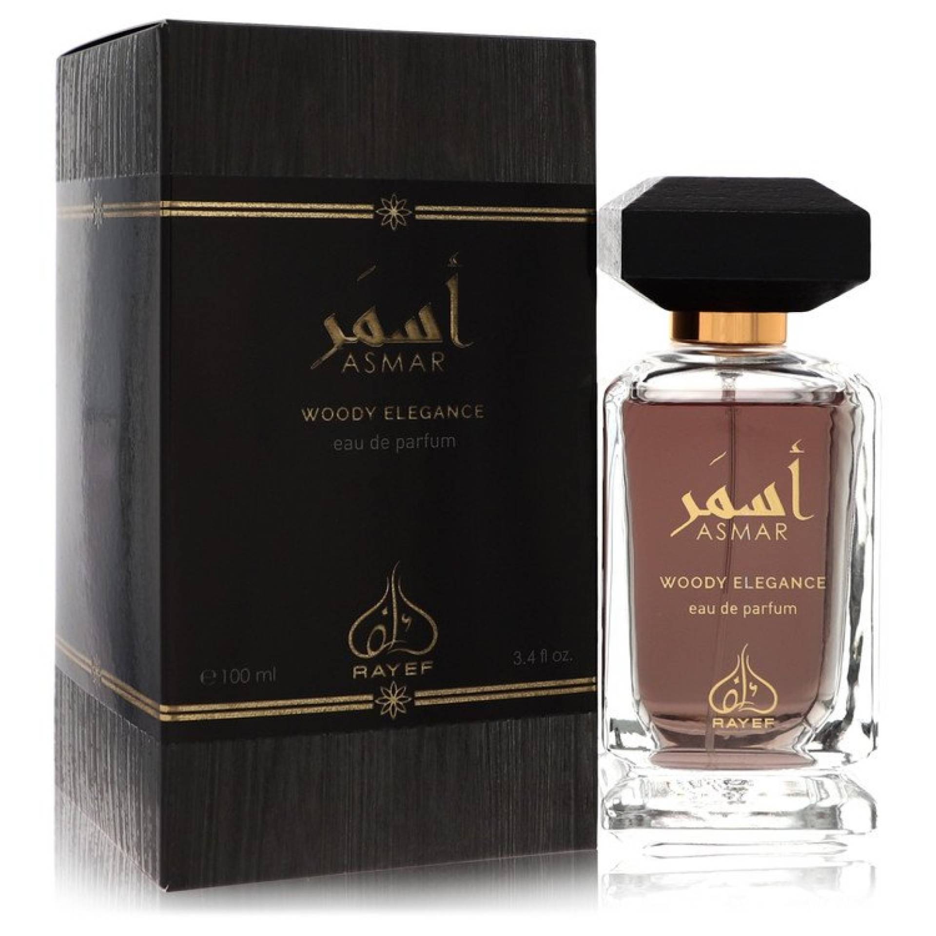 Rayef Asmar Woody Elegance Eau De Parfum Spray (Unisex) 101 ml von Rayef