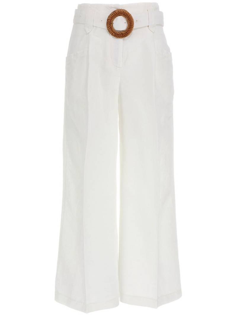 Re-Hash fabric trousers - White von Re-Hash