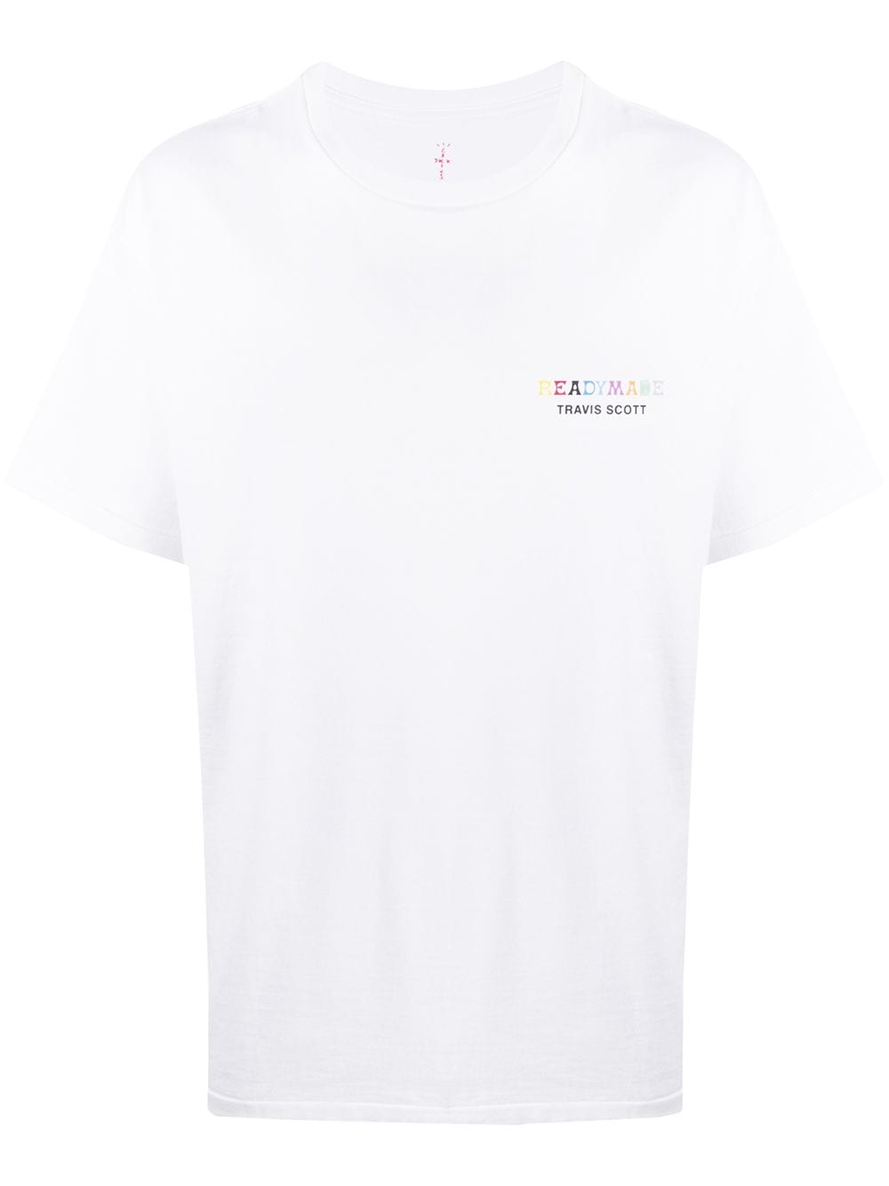 Readymade crew neck printed logo T-shirt - White von Readymade