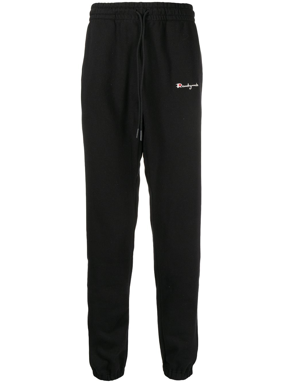 Readymade embroidered logo track pants - Black von Readymade