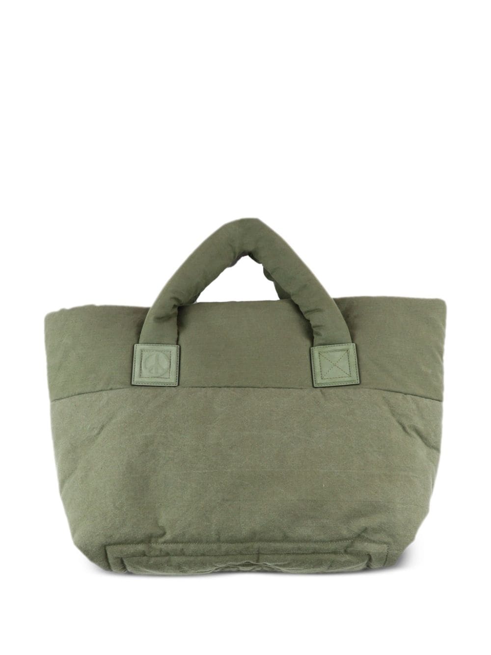 Readymade engraved-detailing tote bag - Green von Readymade