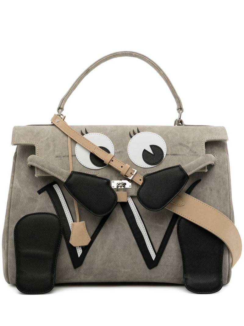 Readymade eye patch foldover holdall - Grey von Readymade