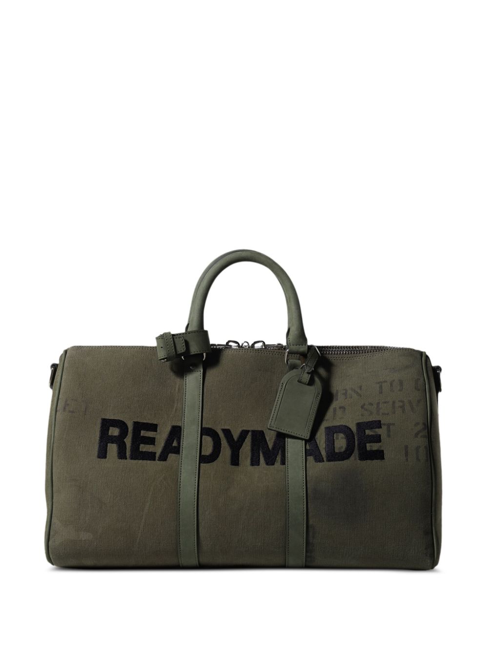 Readymade logo-embroidered bag - Green von Readymade