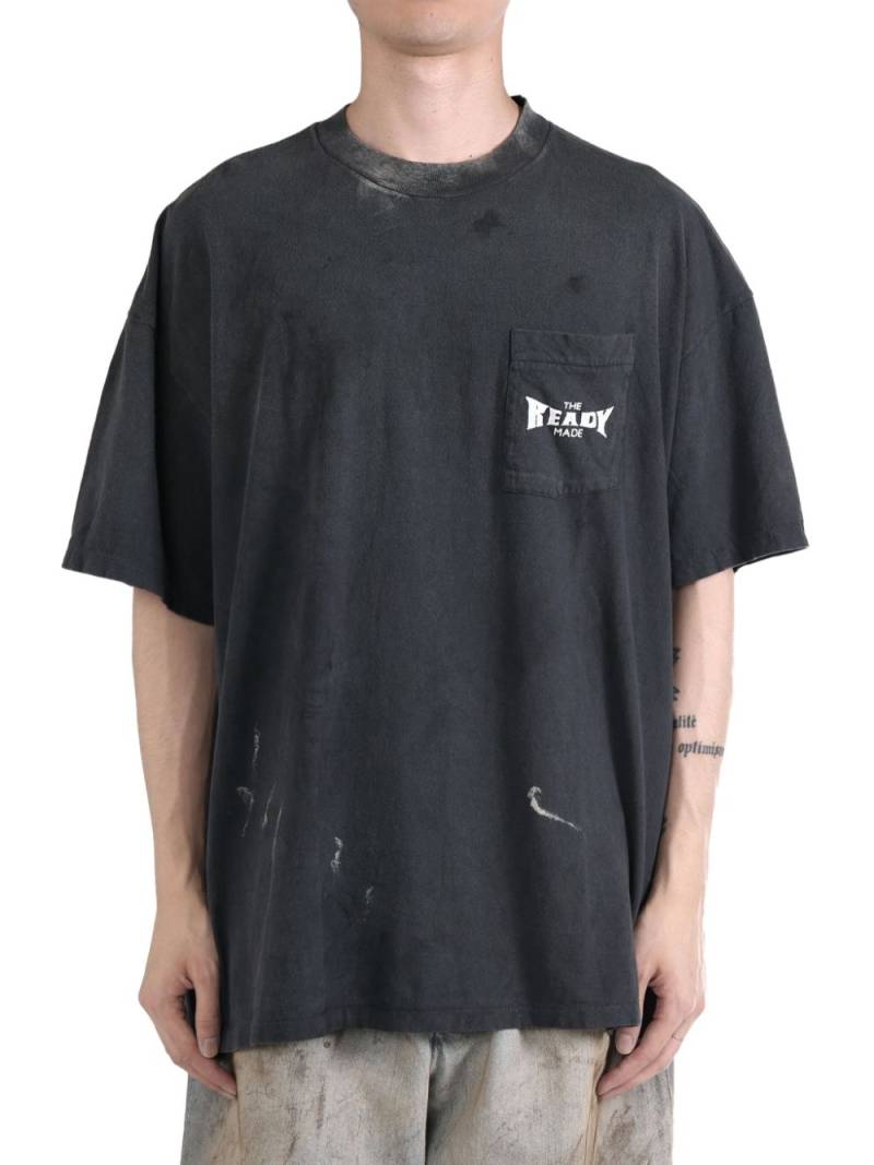 Readymade logo-print T-shirt - Black von Readymade