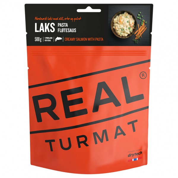 Real Turmat - Creamy Salmon with Pasta - Expeditionsnahrung Gr 129 g von Real Turmat