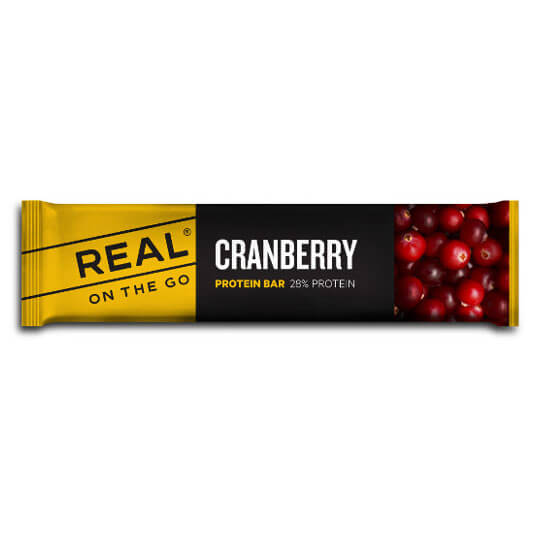 Real Turmat - Protein Bar Cranberry - Recoveryriegel Gr 40 g Real Turmat - Protein Bar Cranberry - Recoveryriegel Gr 40 g von Real Turmat