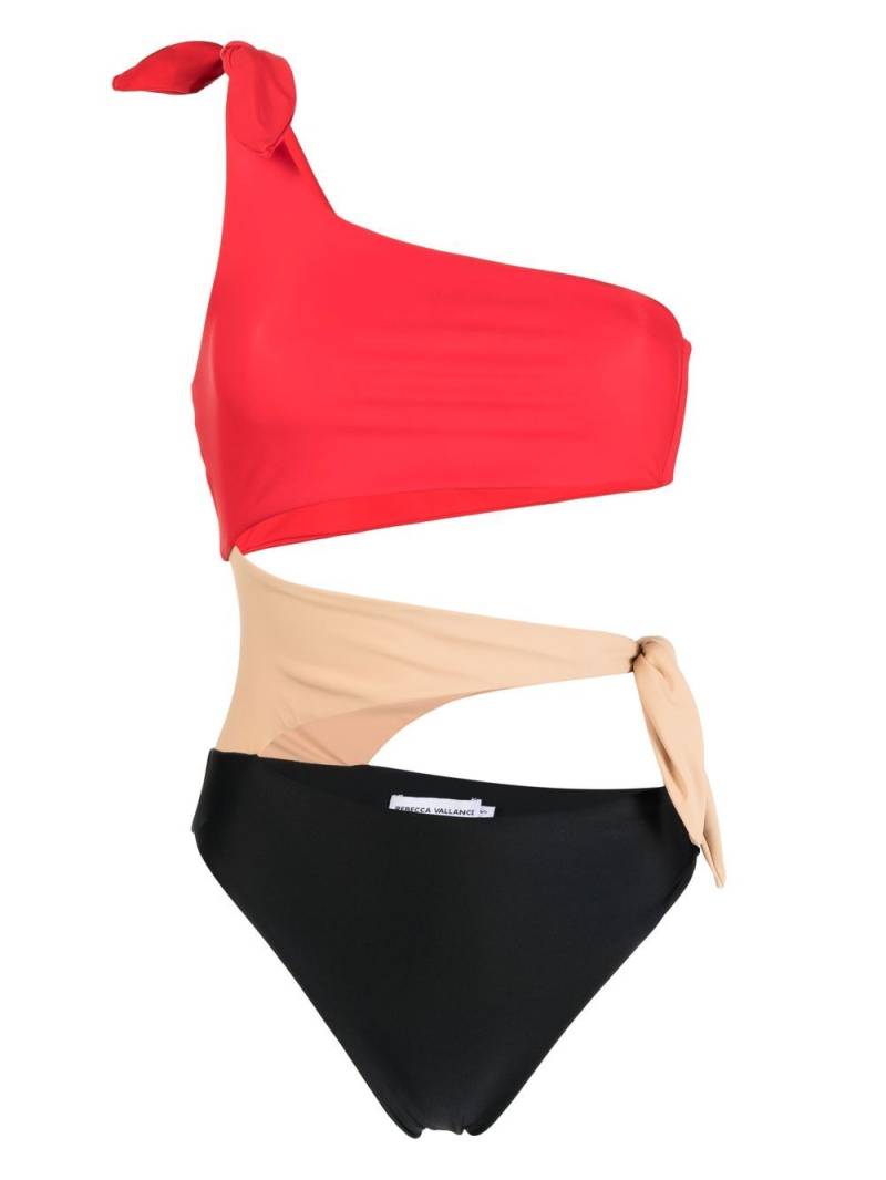 Rebecca Vallance Alvaro cut-out one-piece - Red von Rebecca Vallance