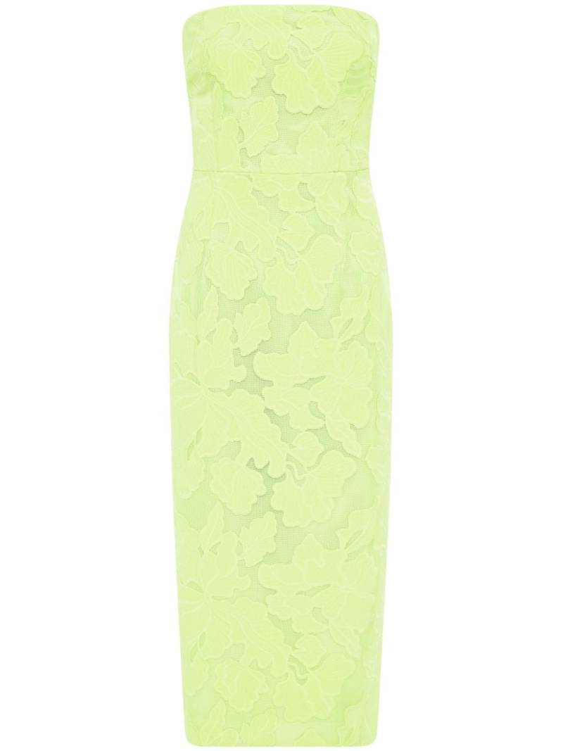 Rebecca Vallance Amalia floral-lace midi dress - Green von Rebecca Vallance