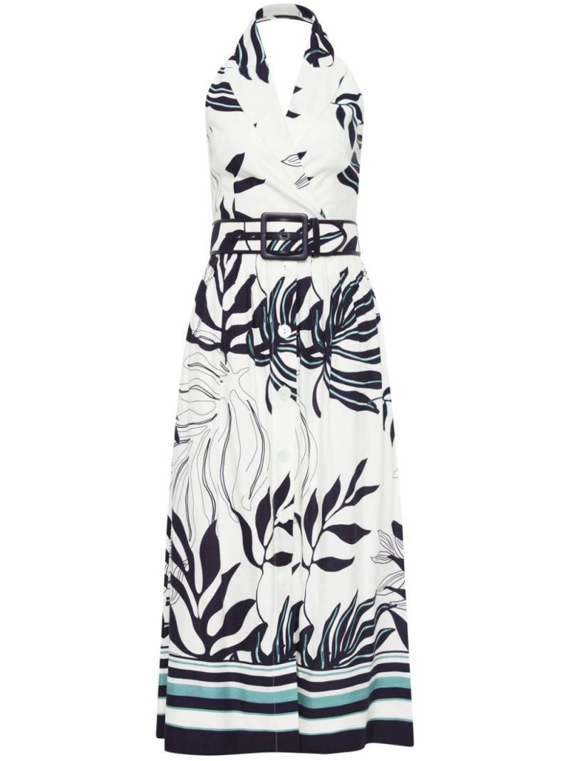 Rebecca Vallance Aurelia midi dress - White von Rebecca Vallance