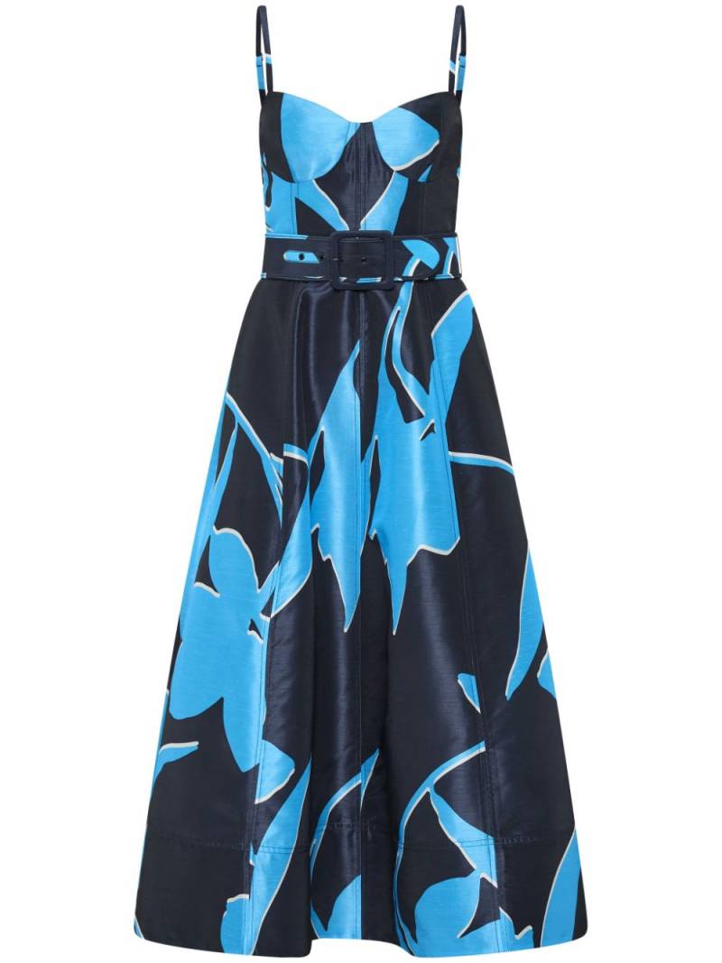 Rebecca Vallance Azzurra midi dress - Black von Rebecca Vallance