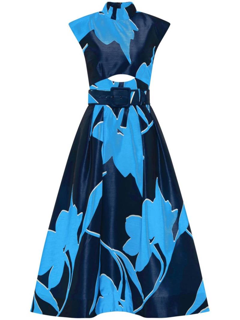 Rebecca Vallance Azzurra midi dress - Blue von Rebecca Vallance