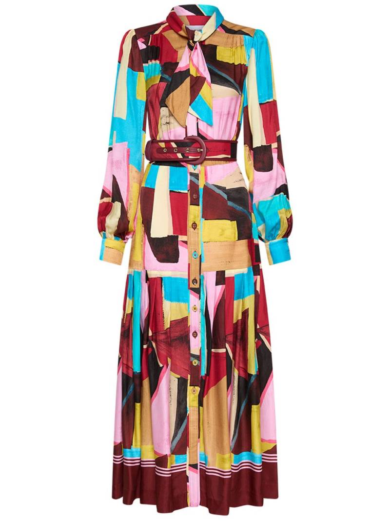 Rebecca Vallance Bastille abstract-print dress - Multicolour von Rebecca Vallance