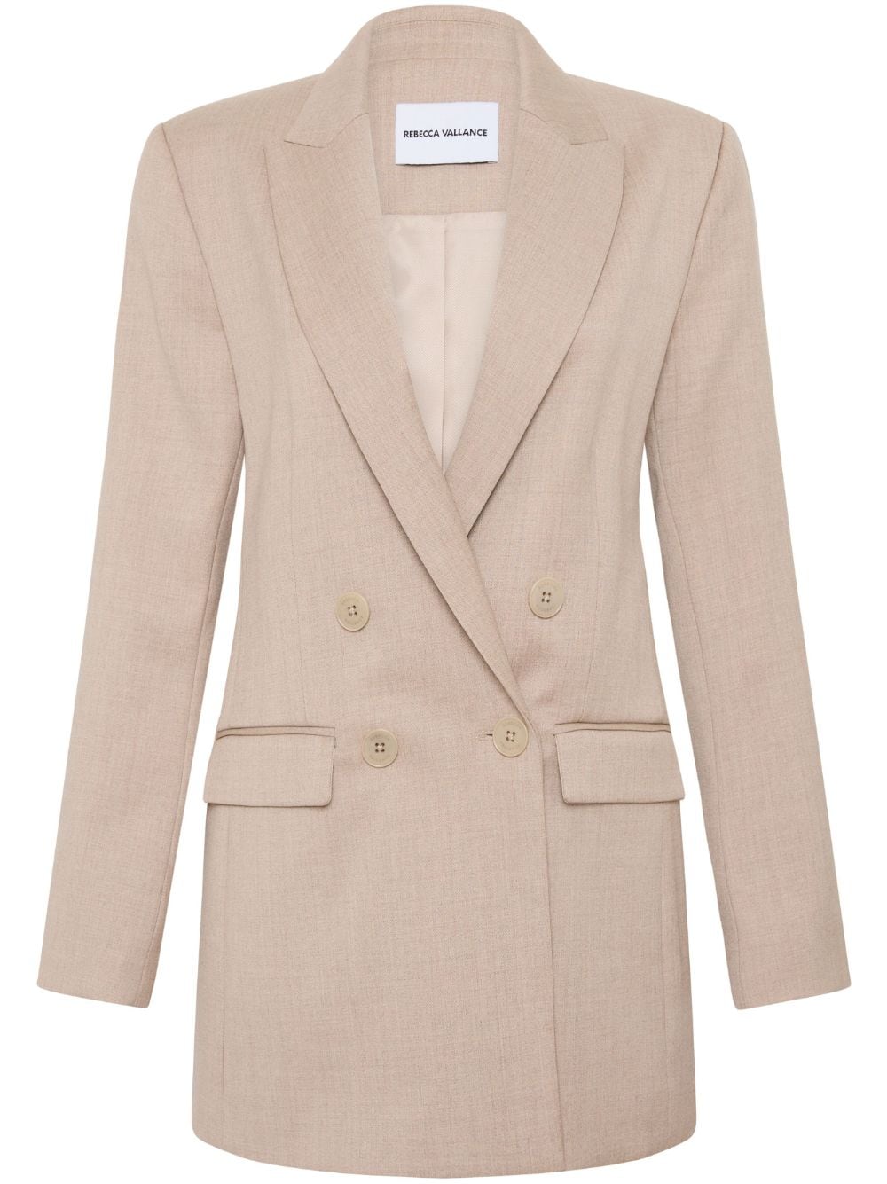 Rebecca Vallance Brody double-breasted blazer - Neutrals von Rebecca Vallance