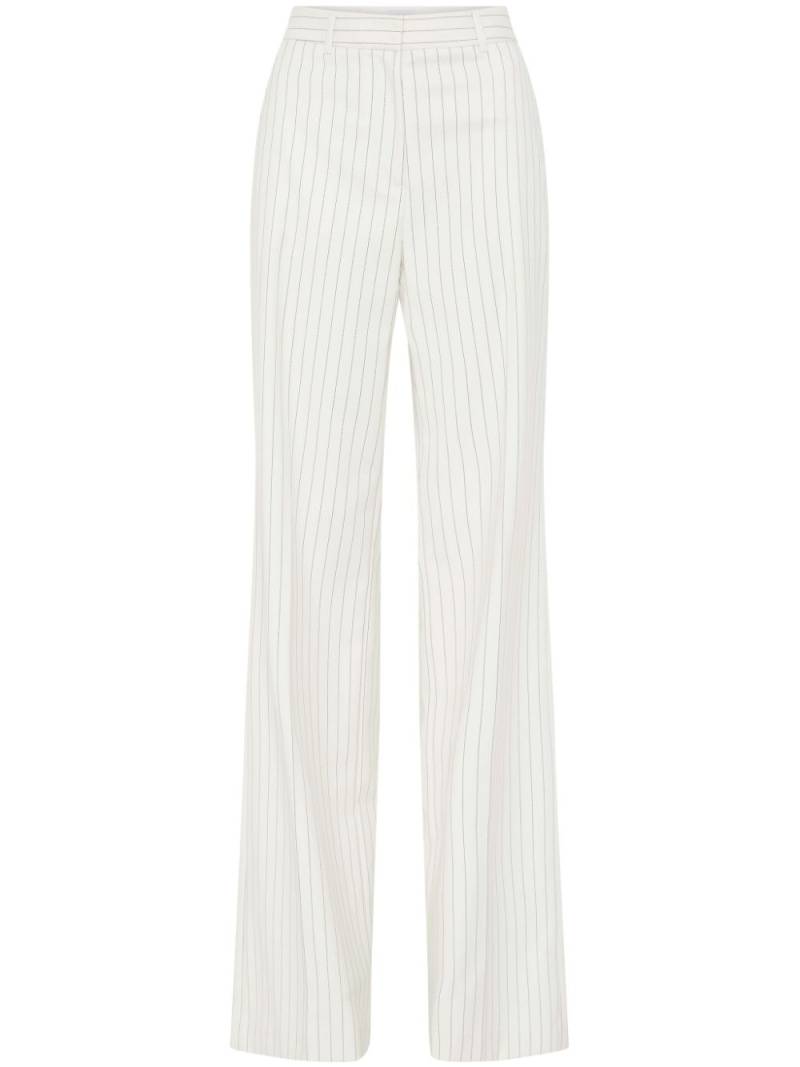 Rebecca Vallance Cedric pinstripe-pattern trousers - Neutrals von Rebecca Vallance