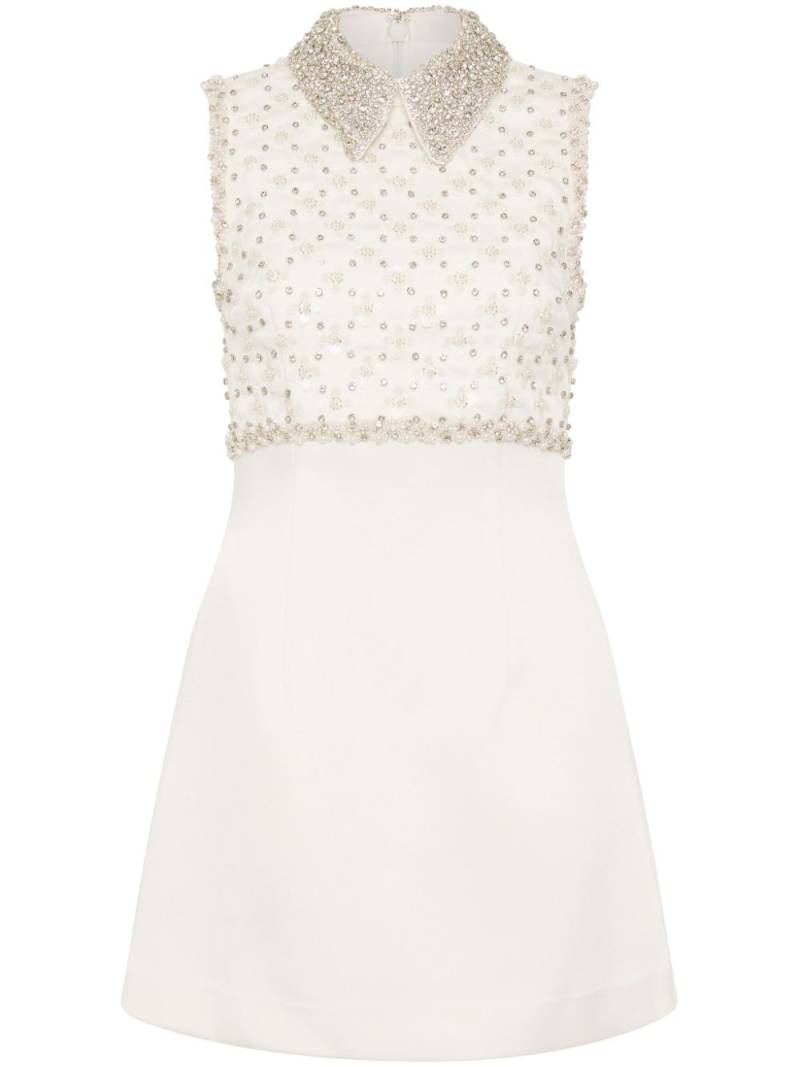 Rebecca Vallance Delaney embellished minidress - White von Rebecca Vallance