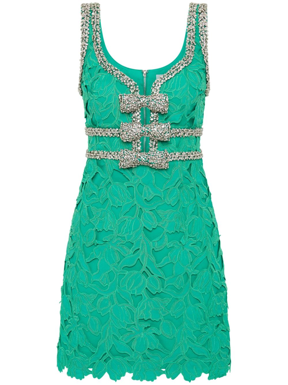 Rebecca Vallance Eden Bow mini dress - Green von Rebecca Vallance