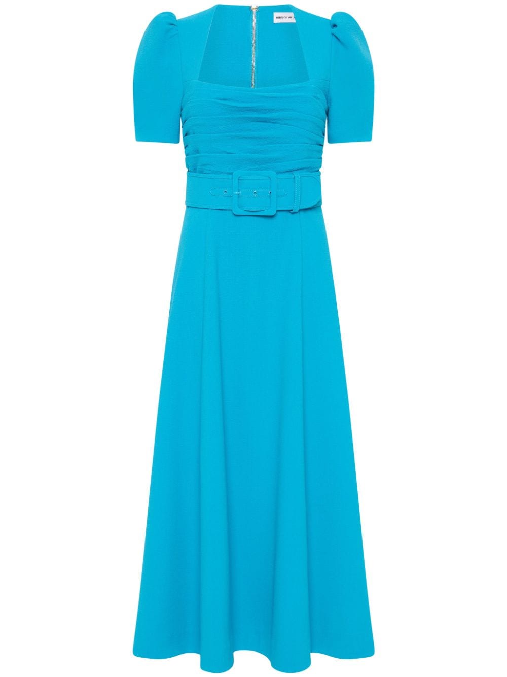 Rebecca Vallance Ella belted midi dress - Blue von Rebecca Vallance