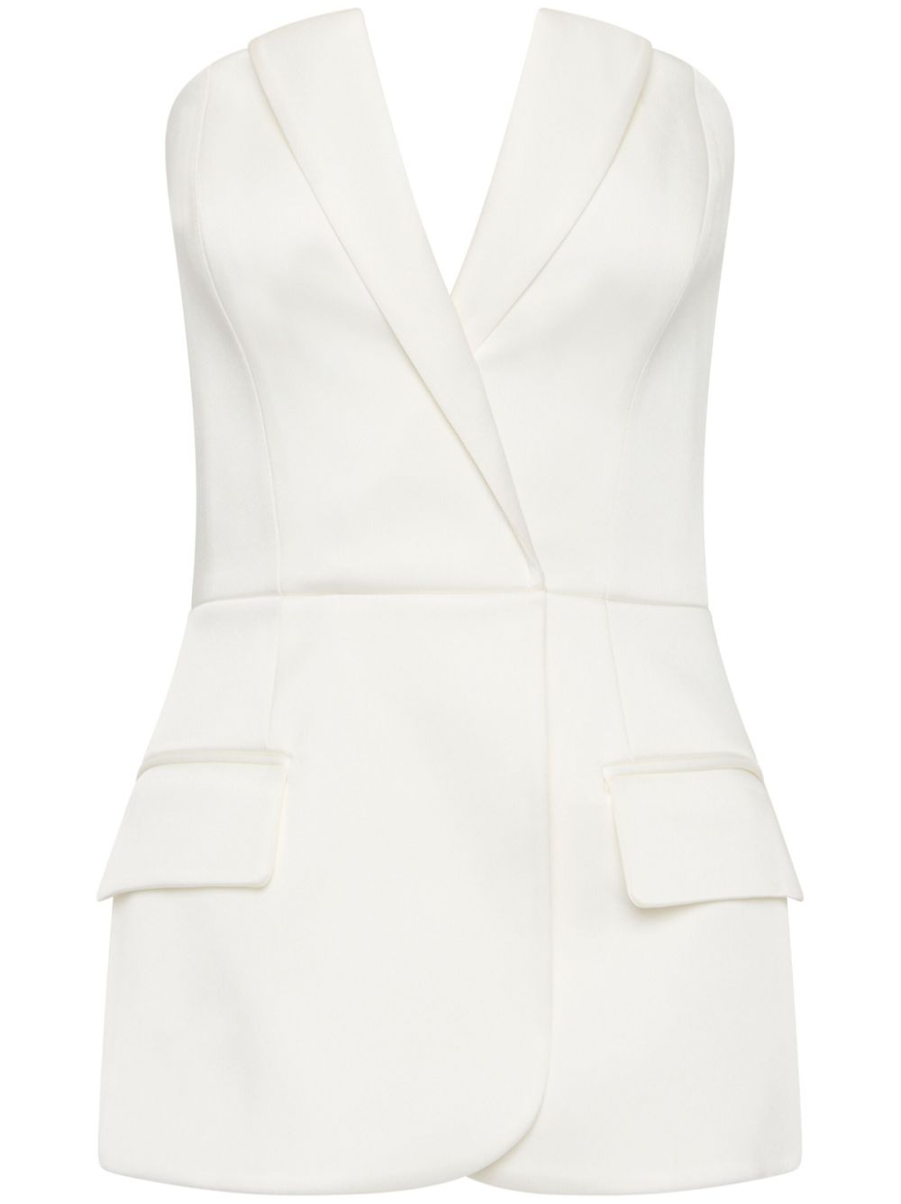 Rebecca Vallance Lia strapless top - White von Rebecca Vallance