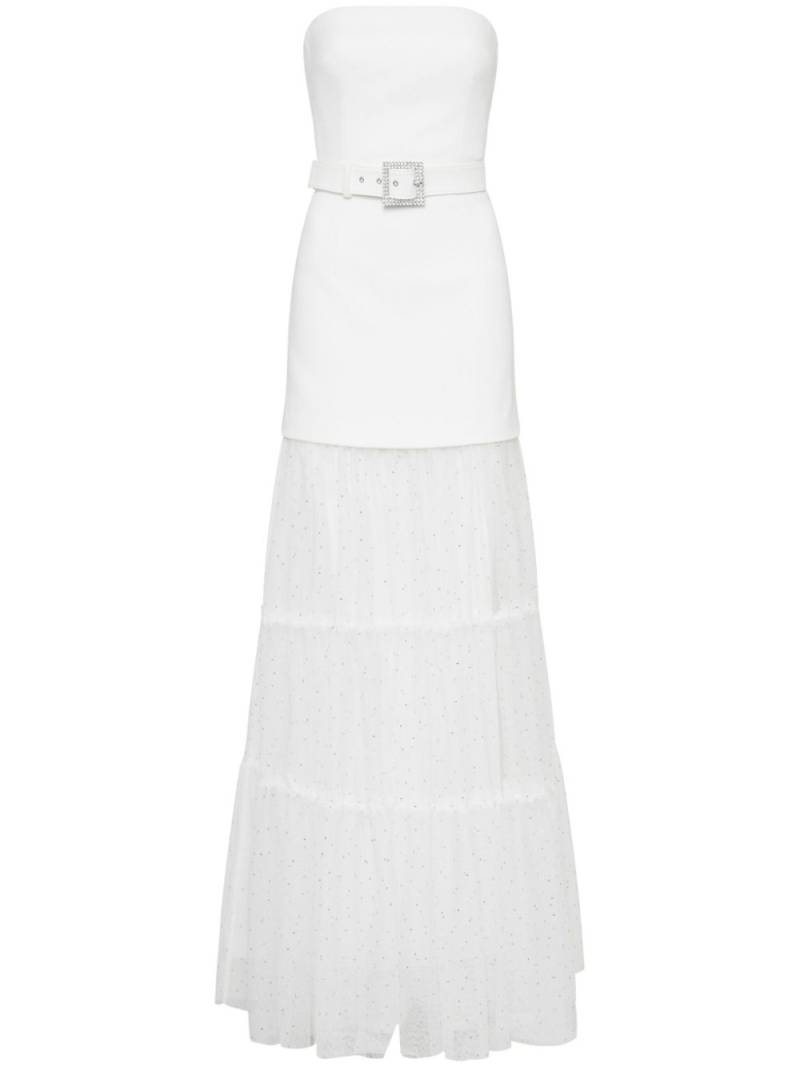 Rebecca Vallance Mirabella strapless maxi dress - White von Rebecca Vallance