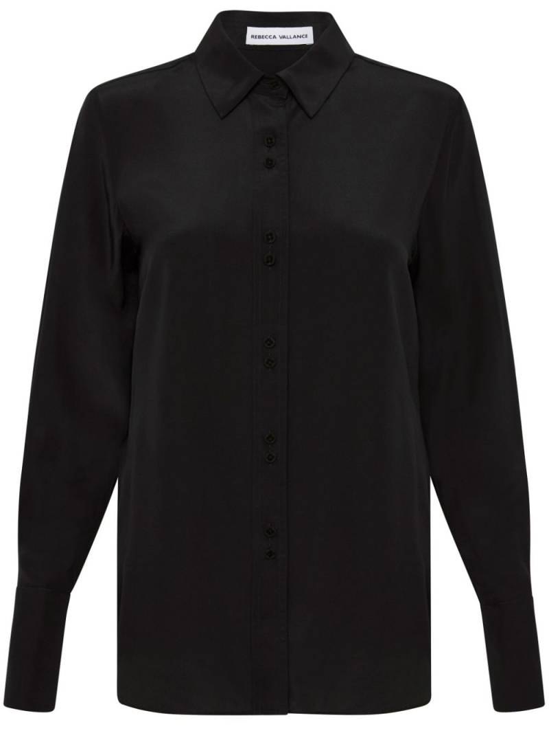 Rebecca Vallance Pascal silk shirt - Black von Rebecca Vallance