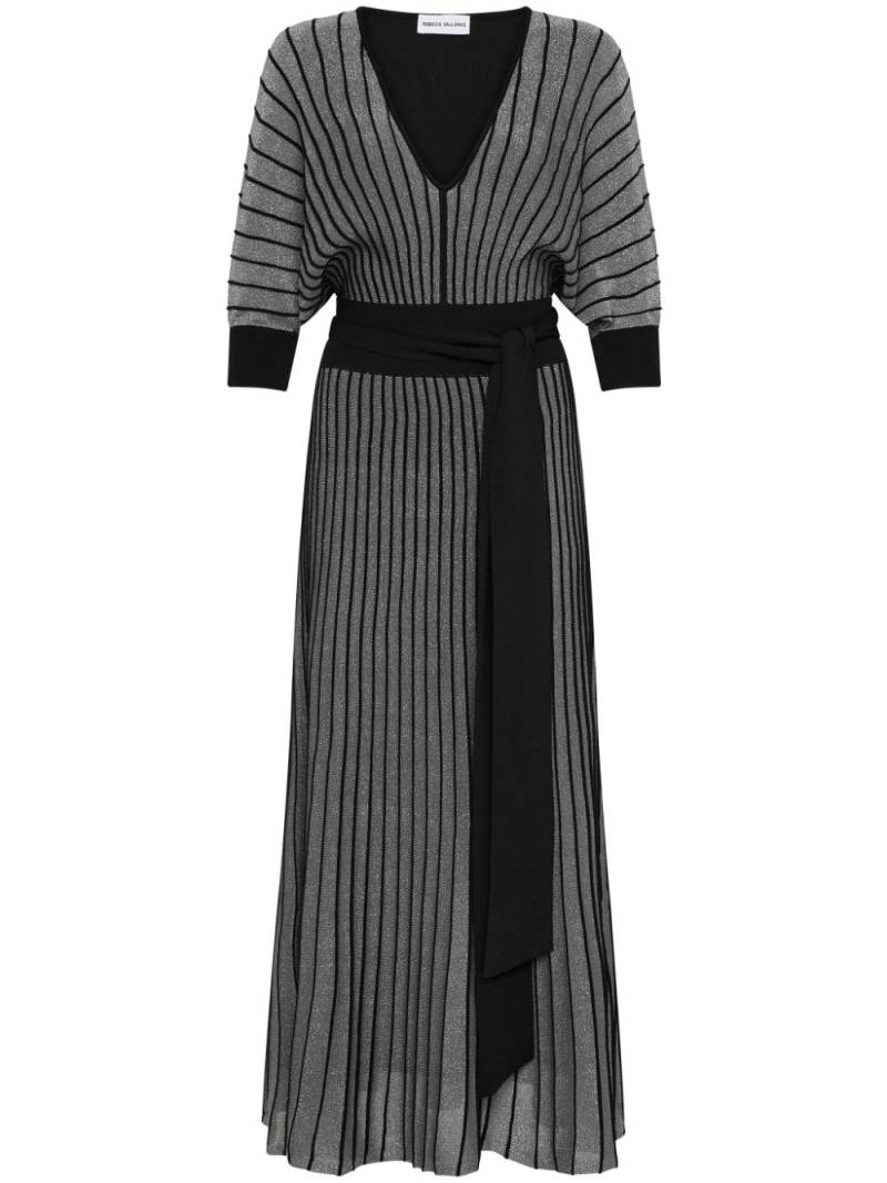 Rebecca Vallance Polina knitted midi dress - Black von Rebecca Vallance