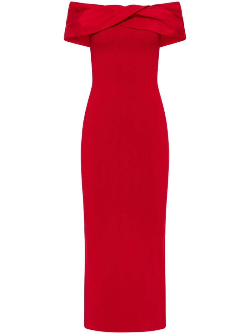 Rebecca Vallance Tiamo midi dress - Red von Rebecca Vallance