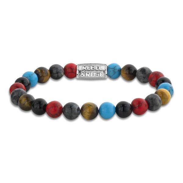 Armband Herren Multicolor 17.5CM von Rebel & Rose