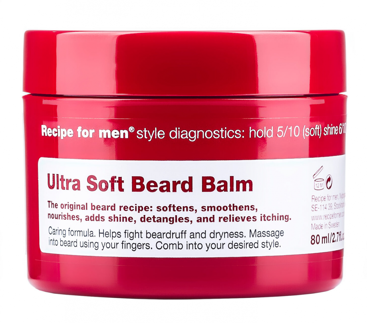 Beard Care - Ultra Soft Beard Balm von Recipe For Men