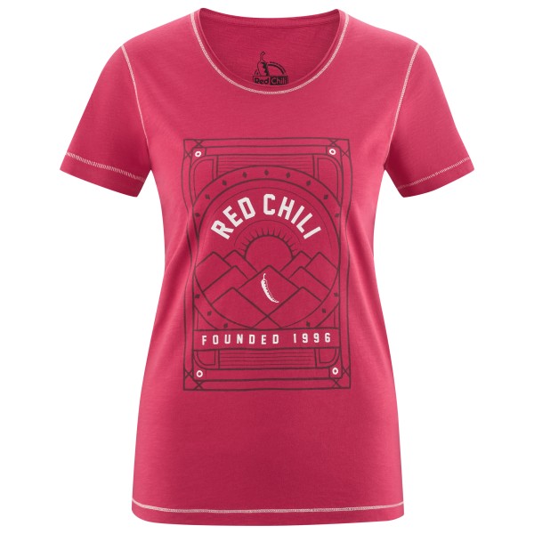 Red Chili - Women's Satori T-Shirt III - T-Shirt Gr L rosa von Red Chili