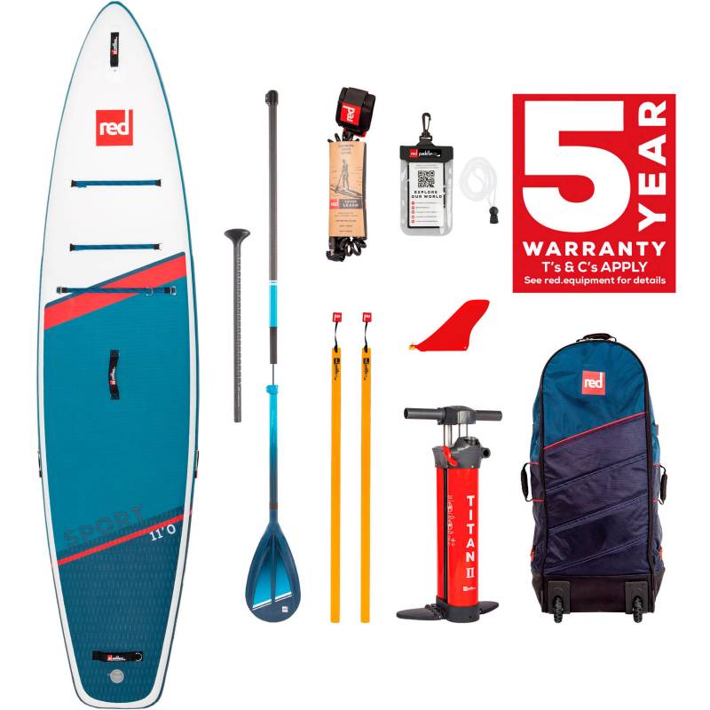 Red Paddle SETSPORT11'0"X 30" X4,7" MSL+PADDLE SUP Sets von Red Paddle