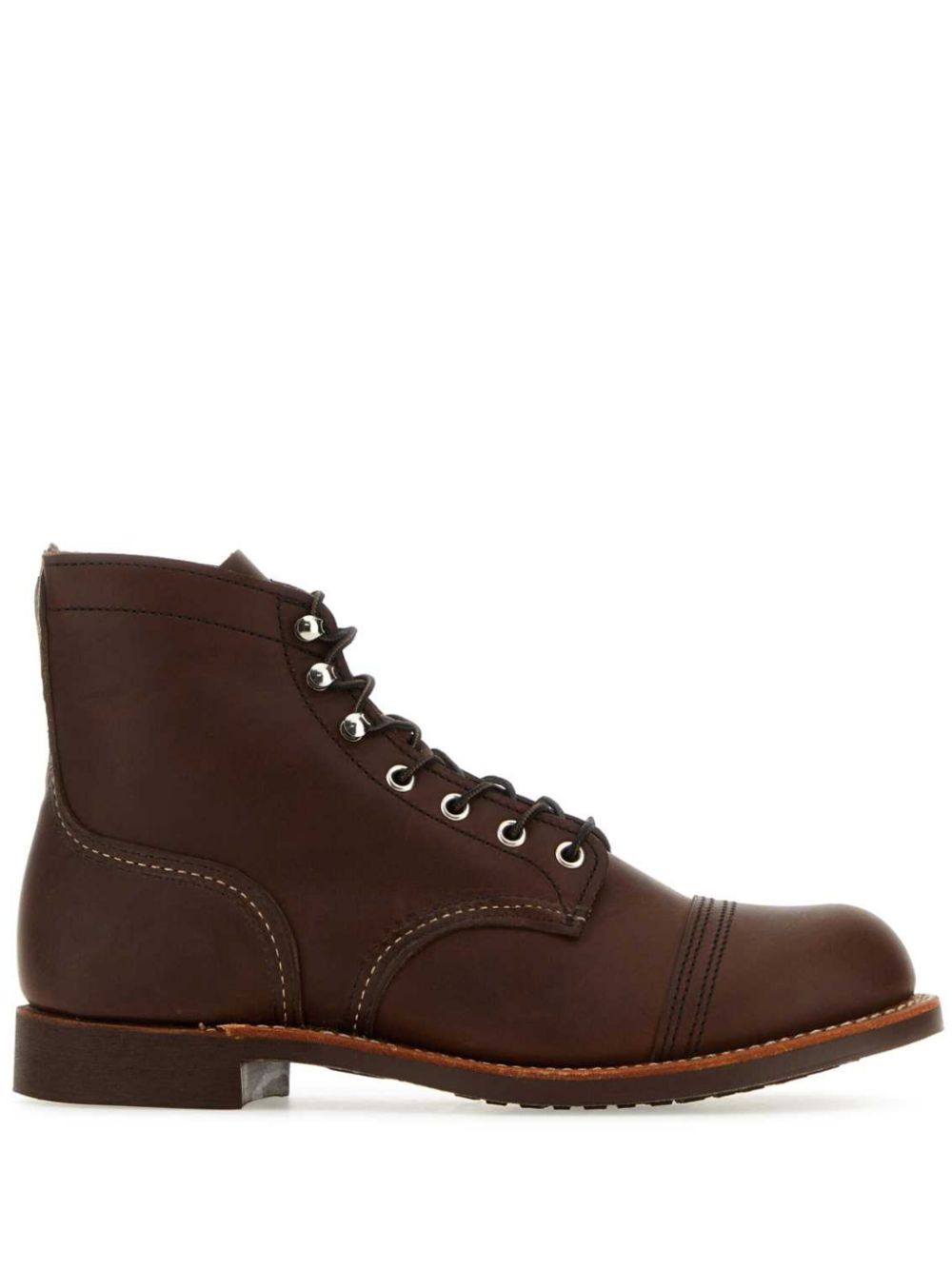 Red Wing Shoes Iron Ranger leather ankle boots - Brown von Red Wing Shoes