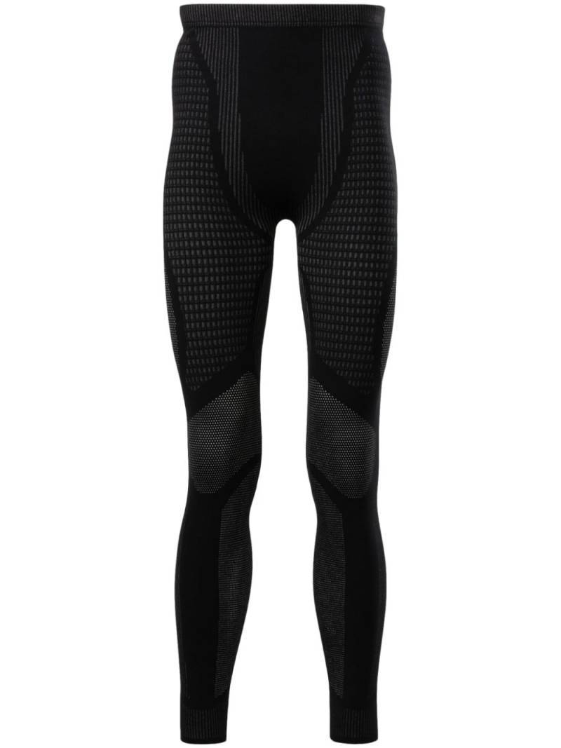 Reebok LTD Baselayer patterned-jacquard leggings - Black von Reebok LTD