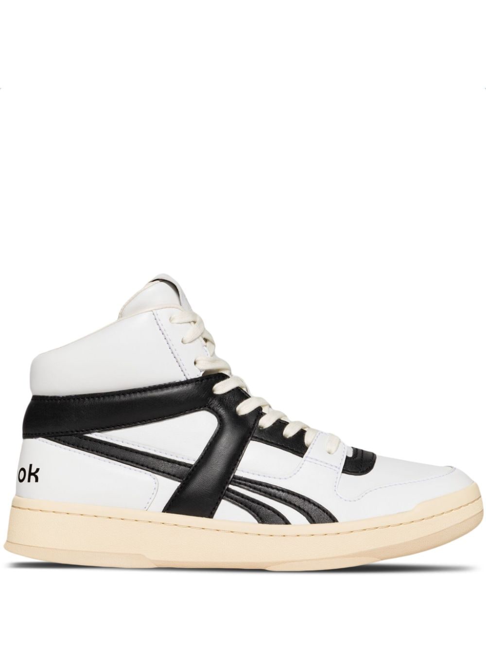 Reebok LTD two-tone panelled high-top sneakers - White von Reebok LTD