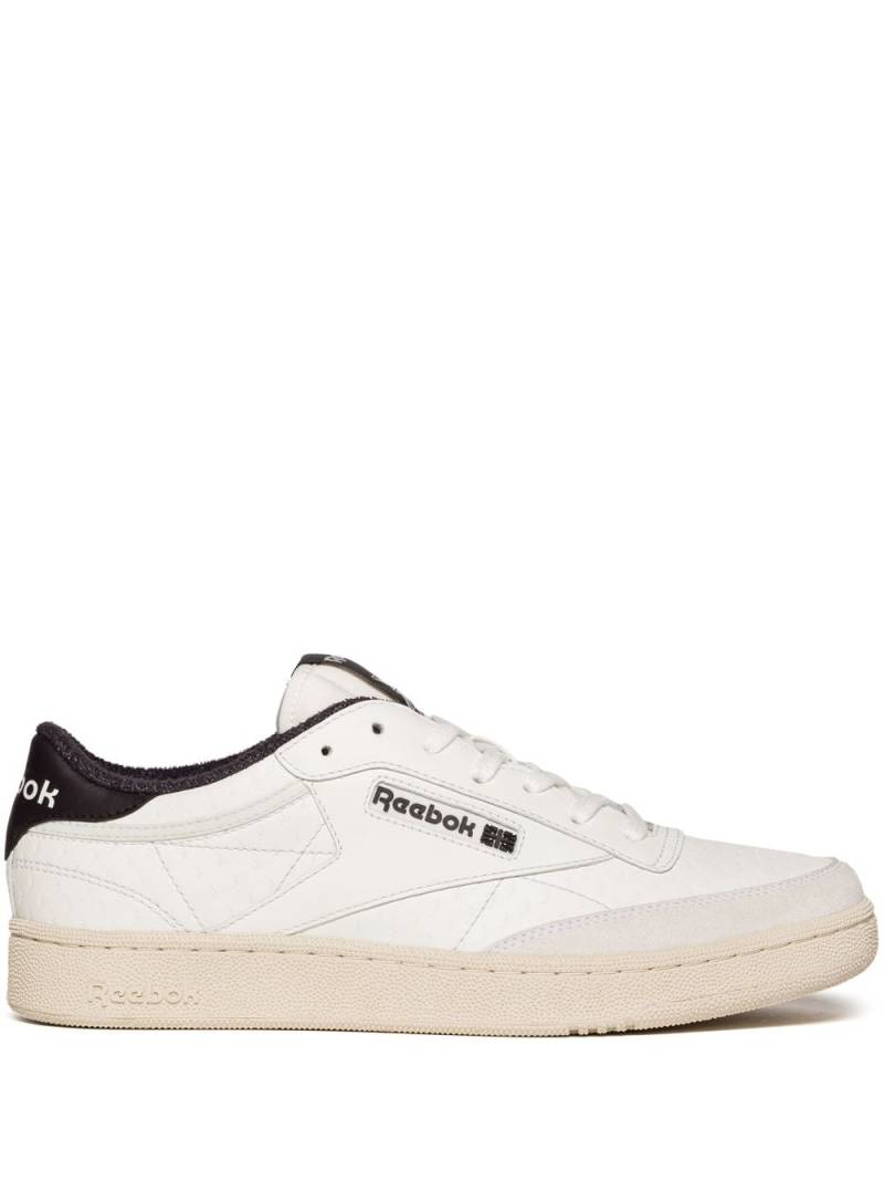 Reebok LTD Club C embossed leather sneakers - White von Reebok LTD