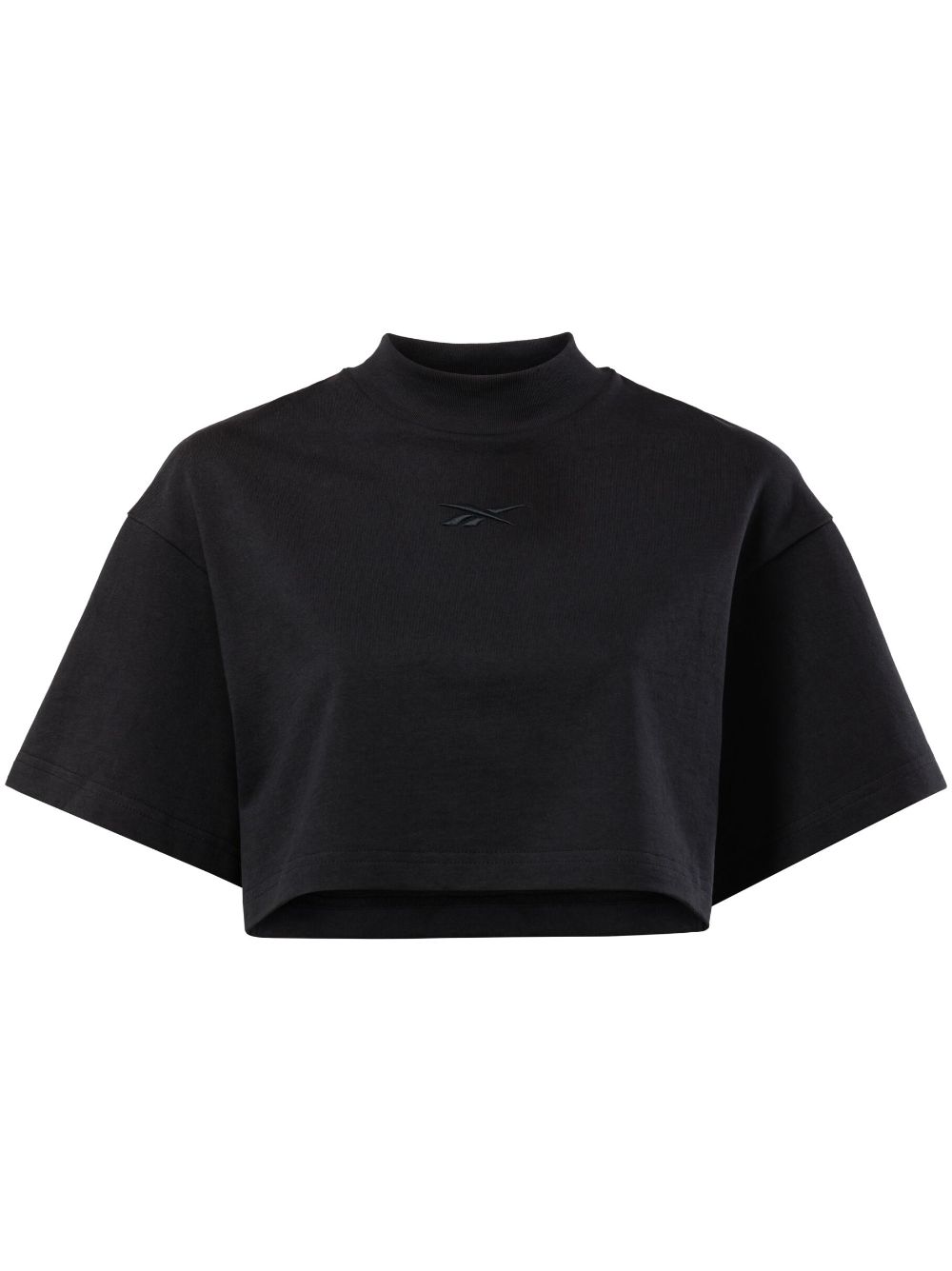 Reebok LTD Vector cropped cotton T-shirt - Black von Reebok LTD