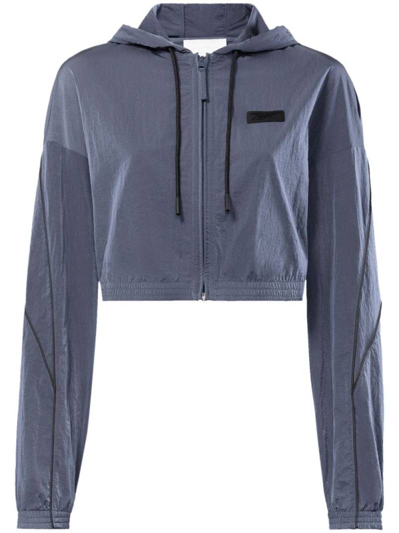 Reebok LTD hooded cropped track jacket - Blue von Reebok LTD