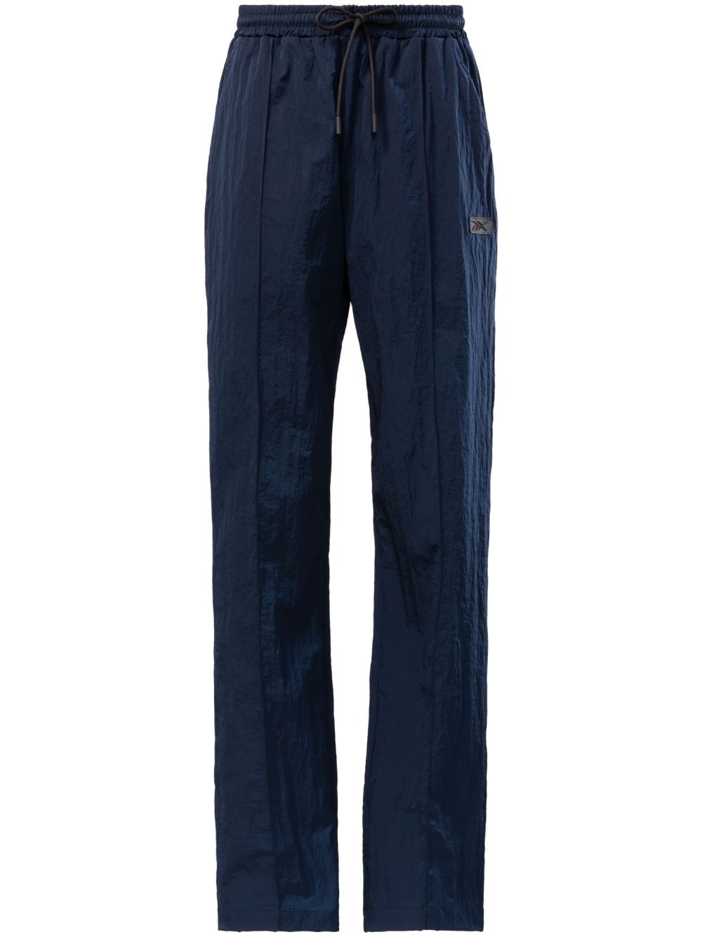 Reebok LTD wide-leg crinkled track pants - Blue von Reebok LTD