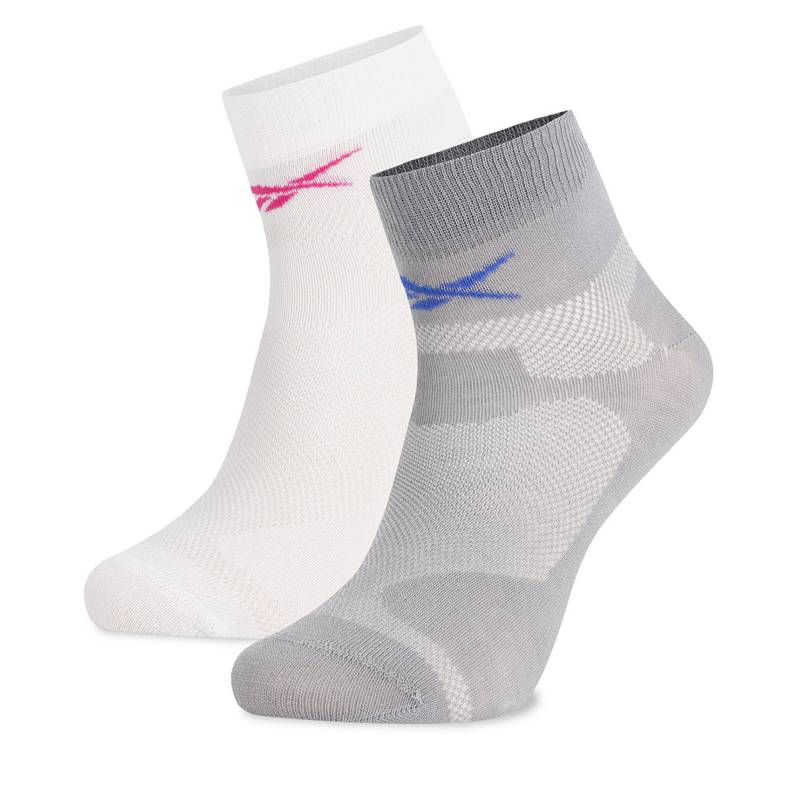 2er-Set niedrige Unisex-Socken Reebok R0403-SS24 (2-pack) Weiß von Reebok