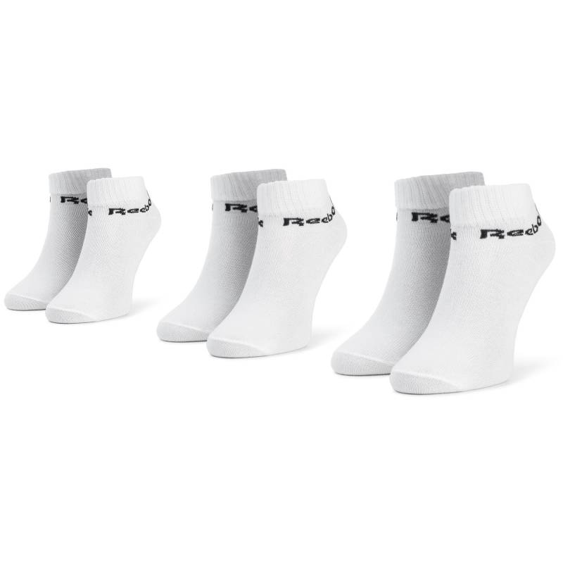 3er-Set niedrige Unisex-Socken Reebok Act Core Ankle Sock 3p FL5227 Weiß von Reebok