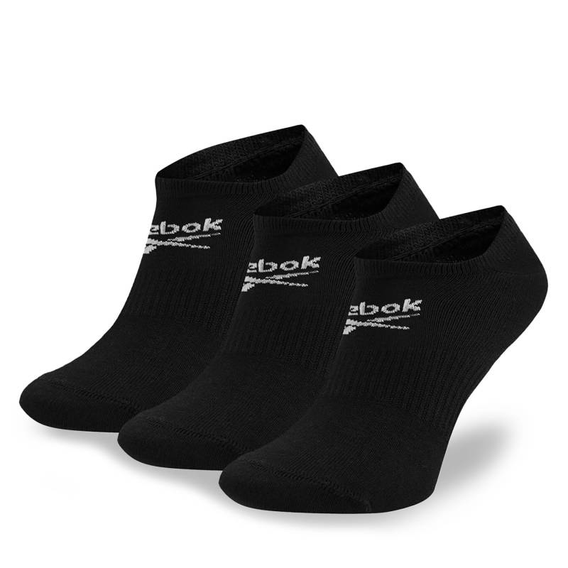 3er-Set niedrige Unisex-Socken Reebok R0353-SS24 (3-pack) Schwarz von Reebok