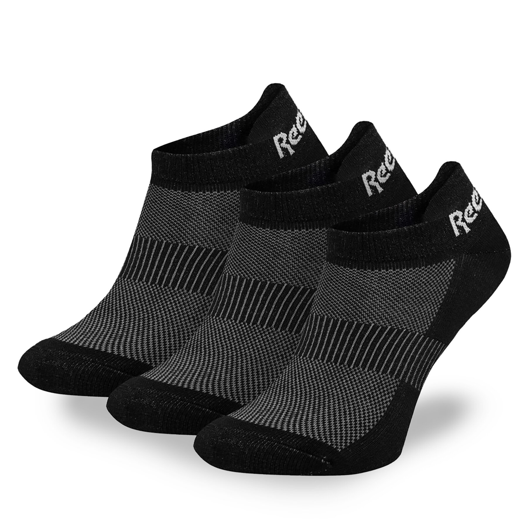 3er-Set niedrige Unisex-Socken Reebok R0356P-SS24 (3-pack) Schwarz von Reebok