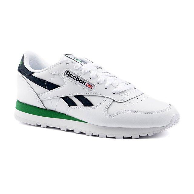 Classic Leather-8.5 Herren Weiss 42 von Reebok