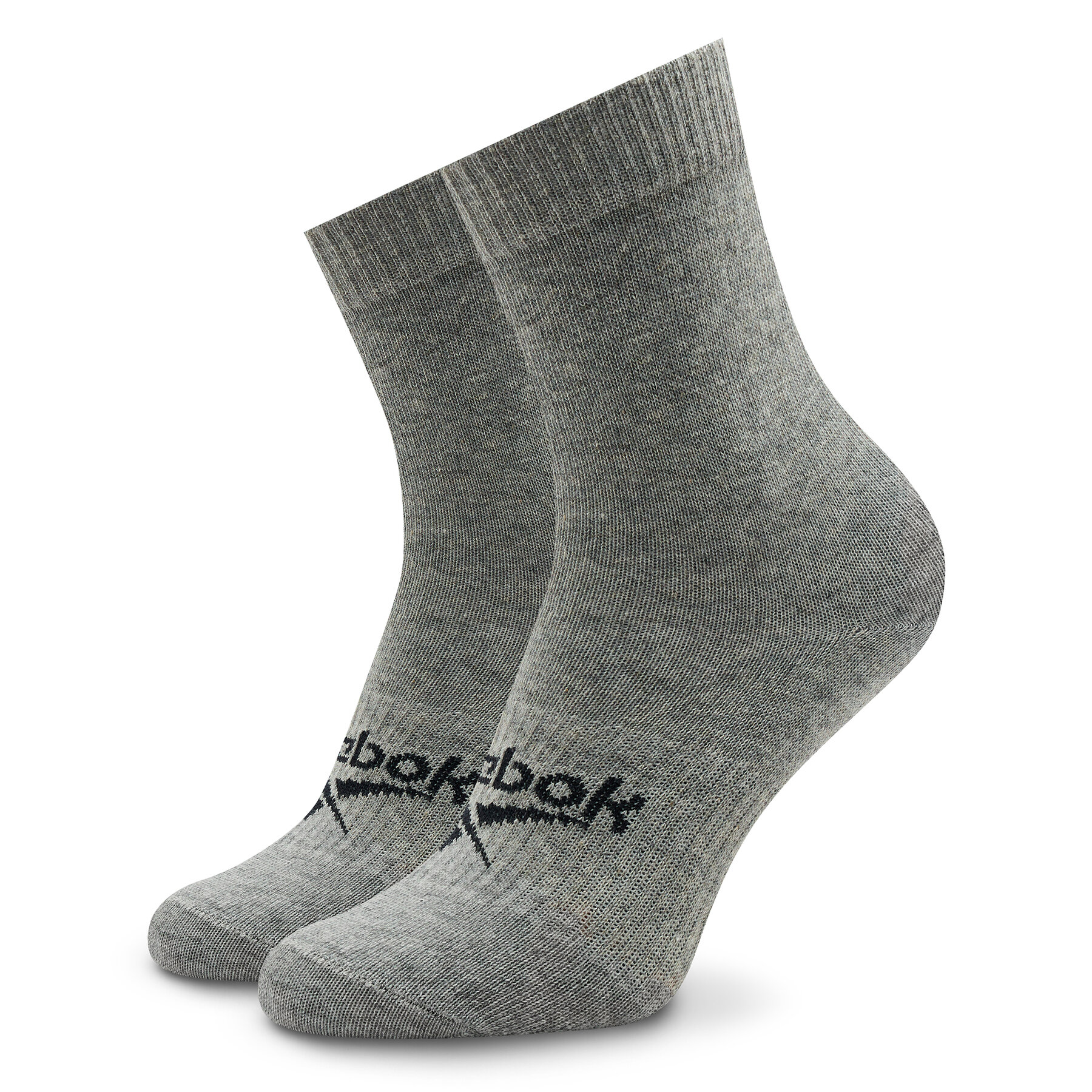 Hohe Unisex-Socken Reebok Active Foundation Quarter Socks GI0076 Grau von Reebok