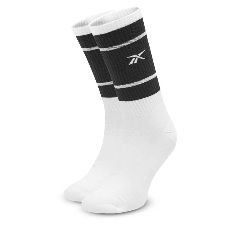 Hohe Unisex-Socken Reebok CL Basketball Sock HC1906 Weiß von Reebok